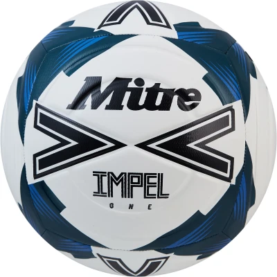Mitre Impel One 24 Football - White / Black / Teal