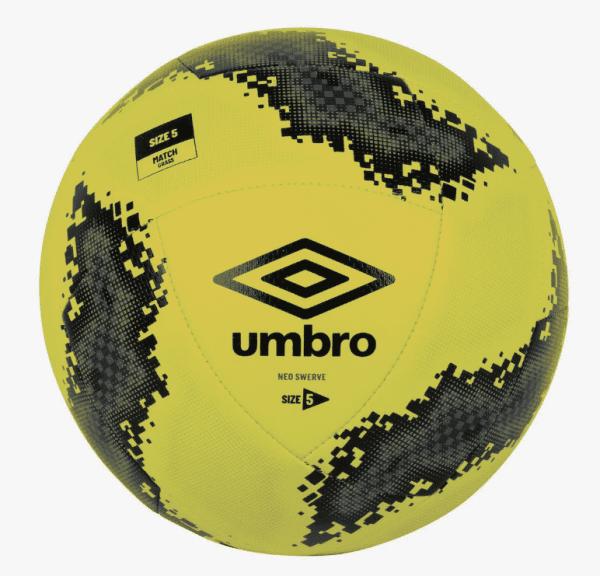 Umbro Neo Swerve Football - Yellow/ Black/ Carbon