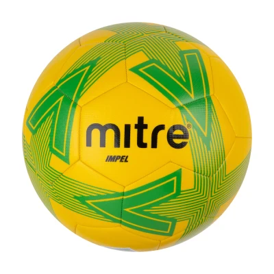 Mitre 21 Impel Training Football - Yellow / Lime