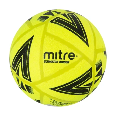 Mitre Ultimatch Indoor Football - Yellow / Black