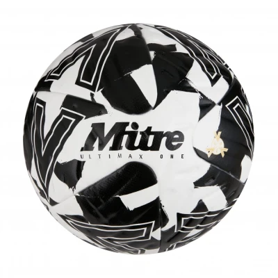 Mitre Ultimax One 23 Football - White / Black / Black