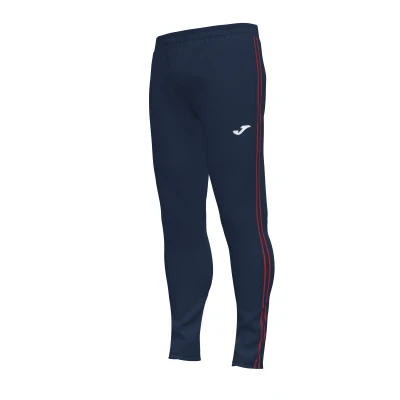 Joma Classic Long Pants - Dark Navy / Red - Small (End of Line)