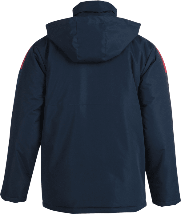 Joma Trivor Bench Jacket Dark Navy Red Total Football Direct
