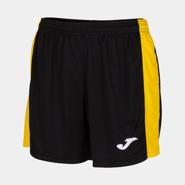 Joma Maxi Shorts (Womens) - Black / Yellow
