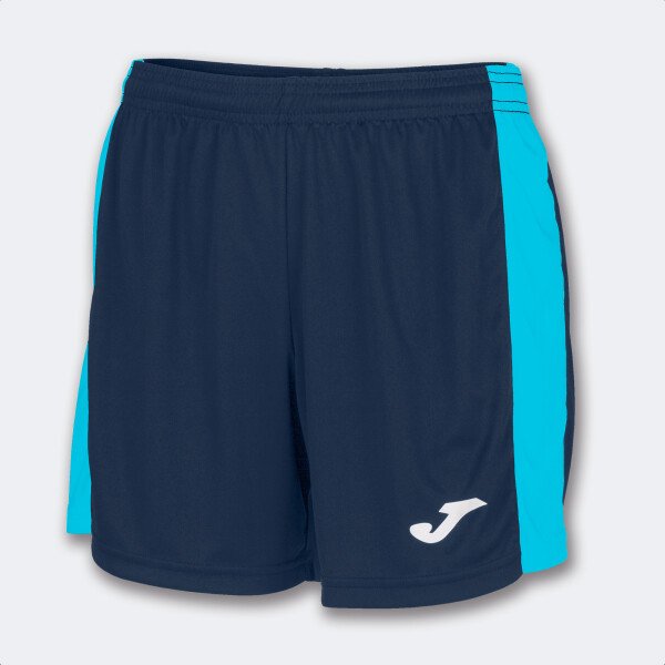 Joma Maxi Shorts (Womens) - Dark Navy / Fluor Turquoise