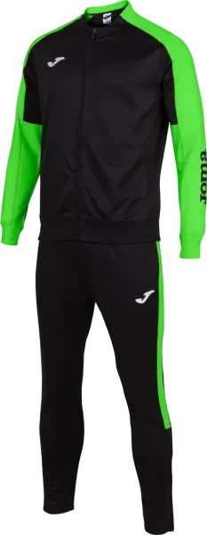 Joma Eco Championship Tracksuit - Black / Fluor Green