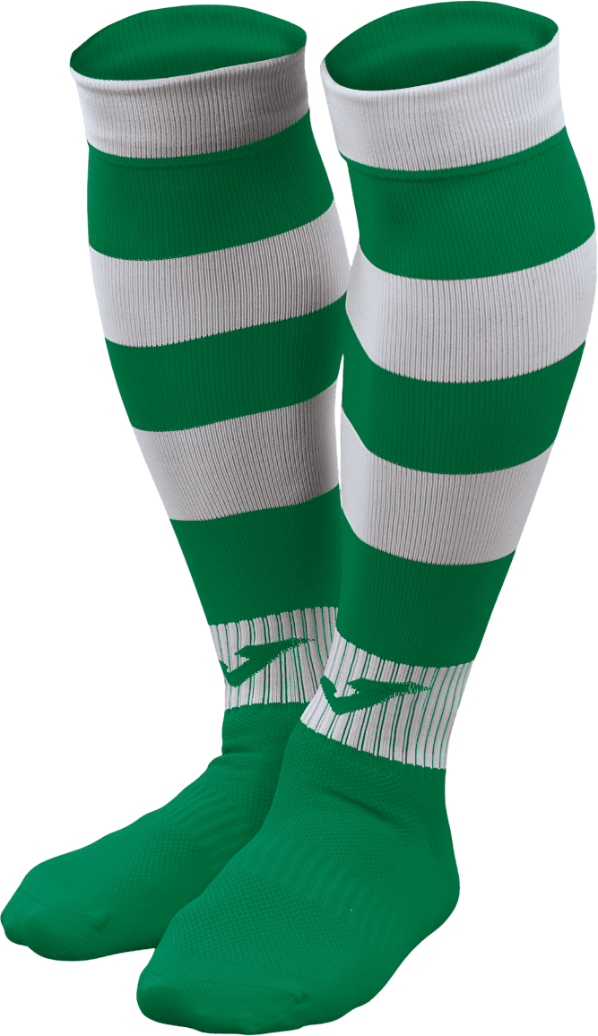 Joma Zebra II Socks - Green / White - Total Football Direct