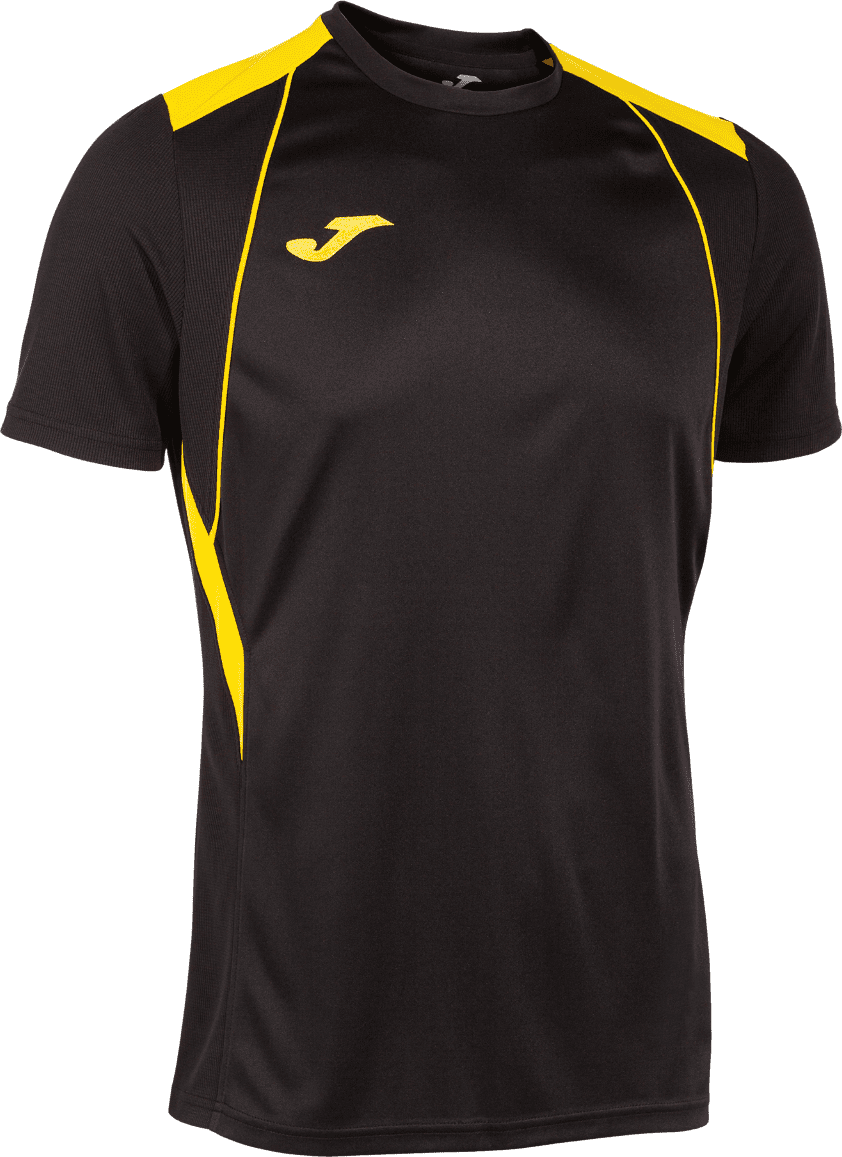Joma Championship VII Shirt - Black / Yellow - Total Football Direct