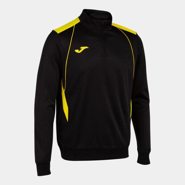 Joma Championship VII 1/4 Zip Sweatshirt - Black / Yellow