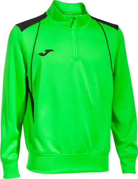 Joma Championship VII 1/4 Zip Sweatshirt - Fluor Green / Black