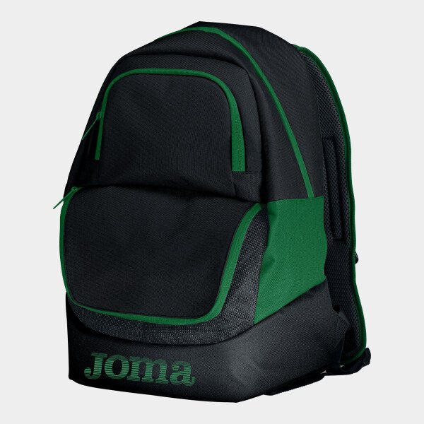 Joma Diamond II Backpack- Black/ Green
