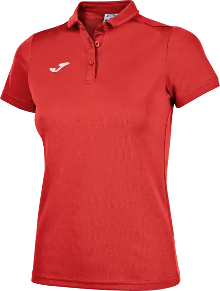 Joma Hobby Women's Polo Shirt- Red