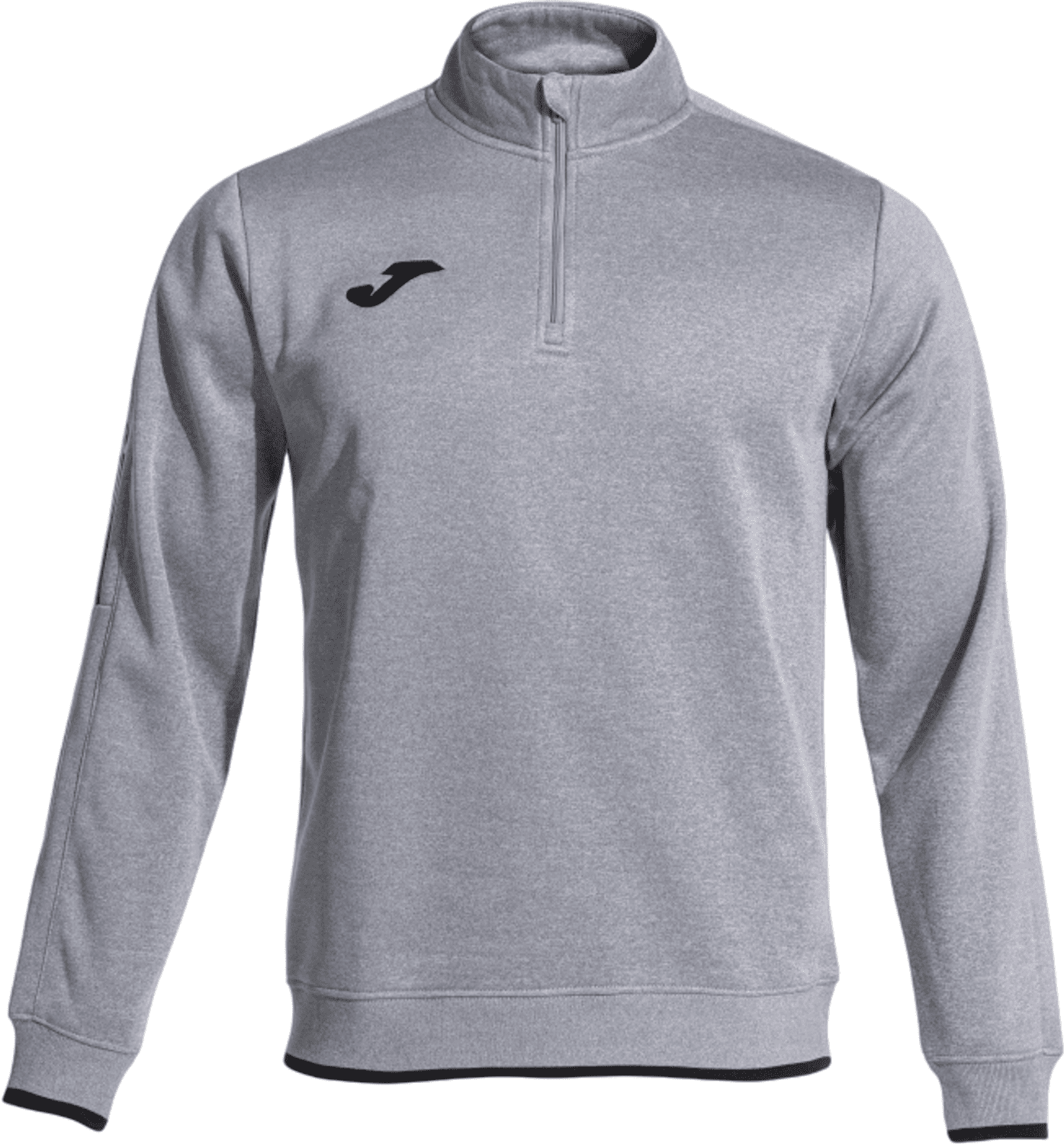 Joma Olimpiada 1/4 Zip Sweatshirt - Grey Melange - Total Football