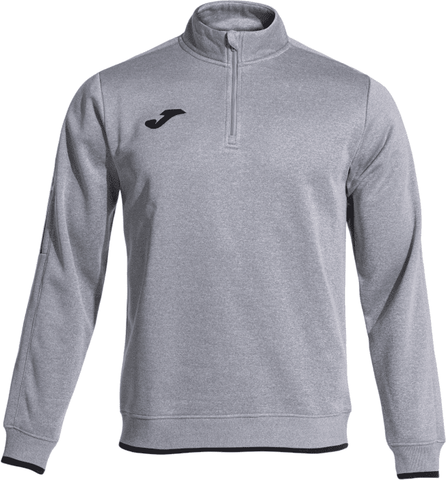 Joma Olimpiada 1/4 Zip Sweatshirt - Grey Melange - Total Football