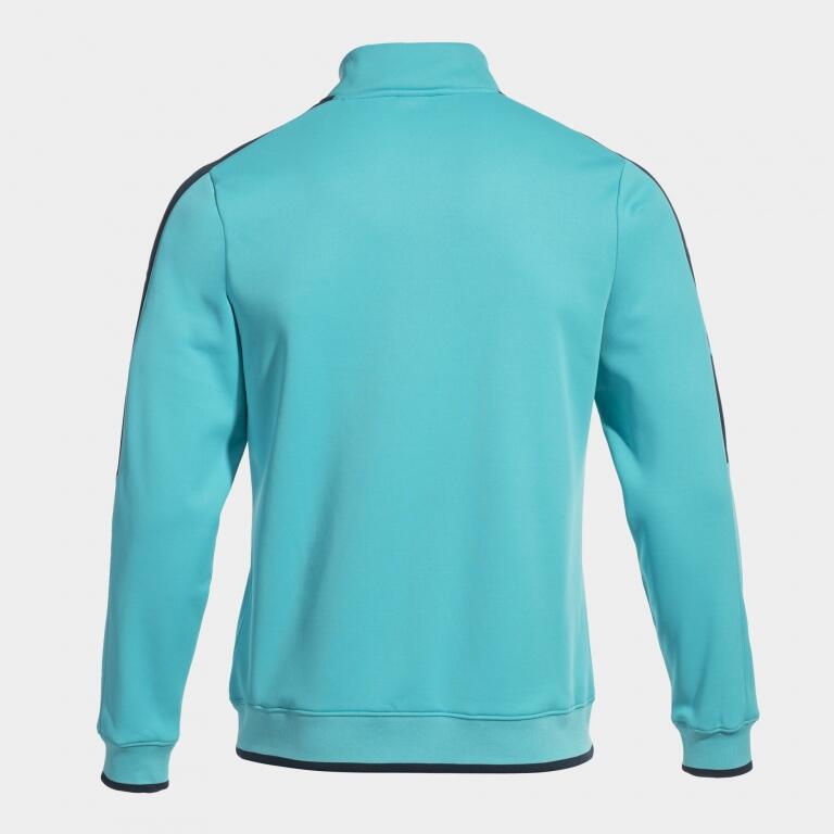 Joma Olimpiada 1 4 Zip Sweatshirt Fluor Turquoise Navy