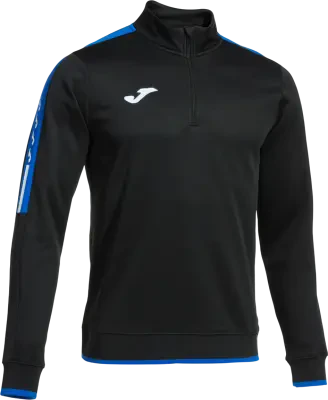 Joma Olimpiada 1/4 Zip Sweatshirt - Black - Total Football Direct