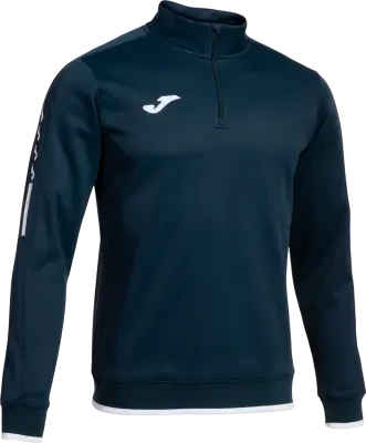 Joma Olimpiada 1/4 Zip Sweatshirt - Navy / Yellow - Total Football