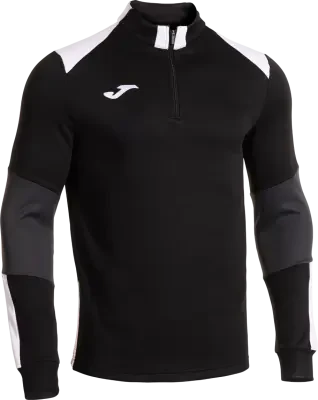 Joma Danubio IV 1/4 Zip Sweatshirt - Dark Navy / White / Red