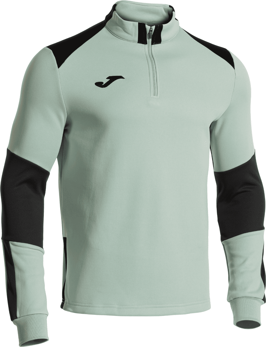 サッカー　スポーツウェア　4点セット Joma Danubio IV 1/4 Zip Sweatshirt - Surf Spray / Black