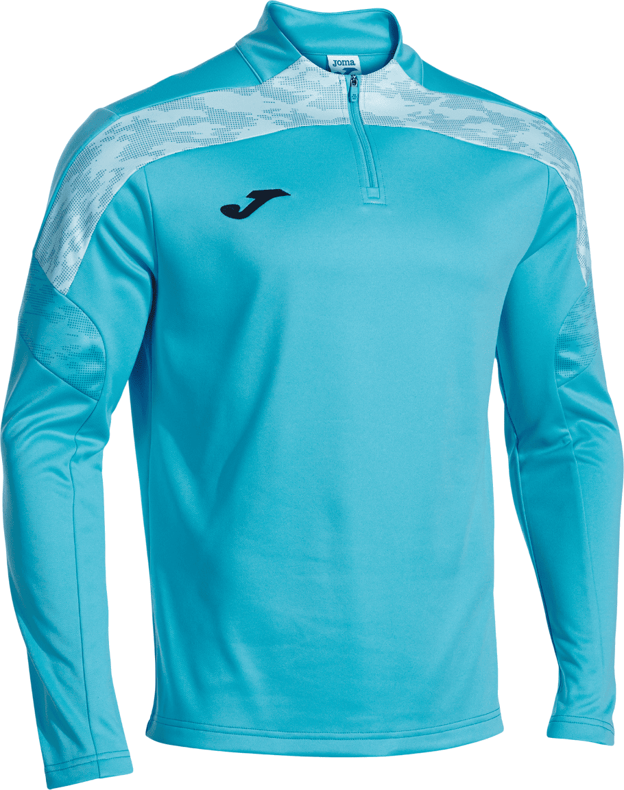 Joma Championship VIII 1/4 Zip Sweatshirt - Fluor Turquoise / Sky