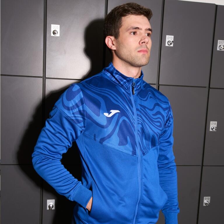 Joma Lion II Tracksuit - Royal / Navy - Total Football Direct