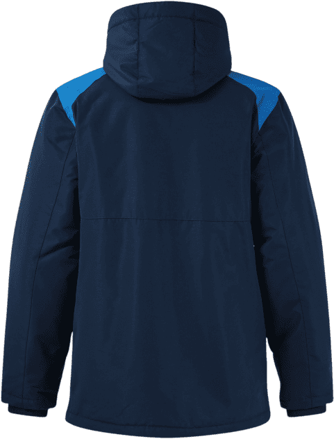 Joma Trivor II Bench Jacket - Dark Navy / Royal - Total Football