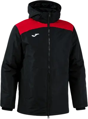 Joma Trivor II Bench Jacket - Black - Total Football Direct
