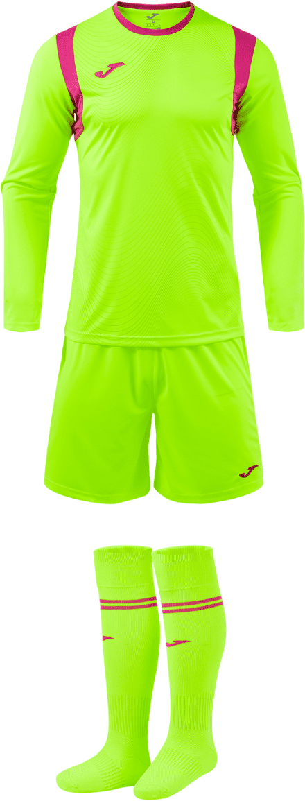 JOMA Set Portiere Zamora III – Giallo/Melanzana – 100695.922 – Nuovo Con Etichette