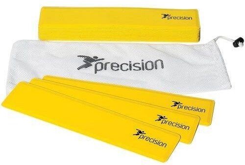 Precision Rectangular Shaped Rubber Markers - Yellow (Set of 15)