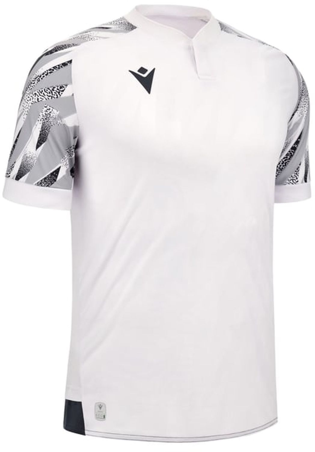 Macron Themis Eco Shirt - White / Anthracite - Total Football Direct