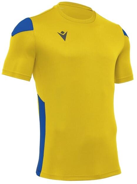 Macron Polis Shirt Yellow Royal Total Football Direct