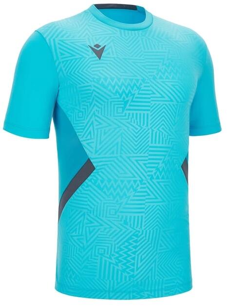 Macron Shedir Shirt - Neon Sky / Anthracite - Total Football Direct