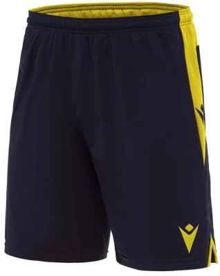 Macron Tempel Shorts - Navy / Yellow