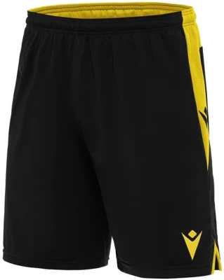 Macron Tempel Shorts - Black / Yellow