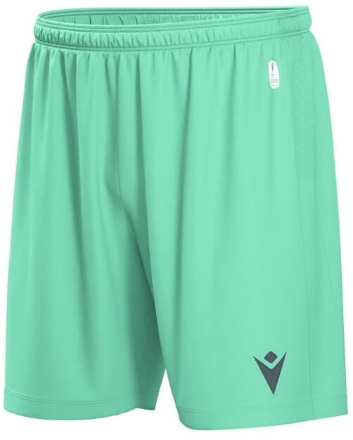 Macron Bermuda Scaldamuscoli Quince Sliding Short – Calcio, Colore Celeste, Pantaloncini Termici Per Allenamento - 3
