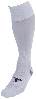 Precision Plain Pro Football Socks - White