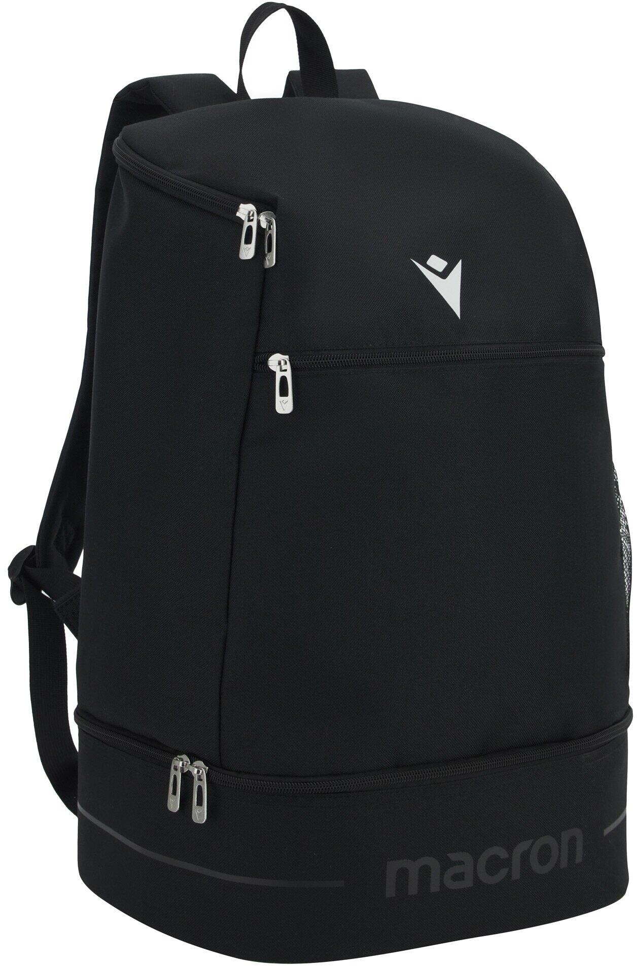 Macron Axis Medium Backpack - Black - Total Football Direct