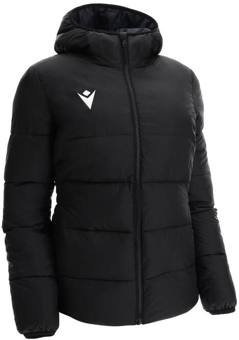 Macron Makalu Women's Padded Jacket Black Total Football Direct