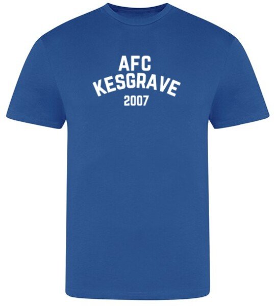 AFC Kesgrave T-Shirt - Royal Option 3