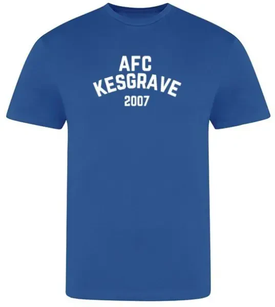 AFC Kesgrave T-Shirt - Royal Option 3