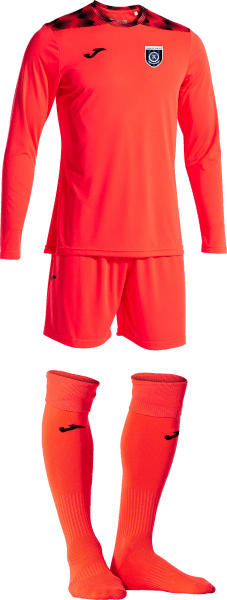 Abbots Youth FC Goalkeeper Set - Fluor Coral
