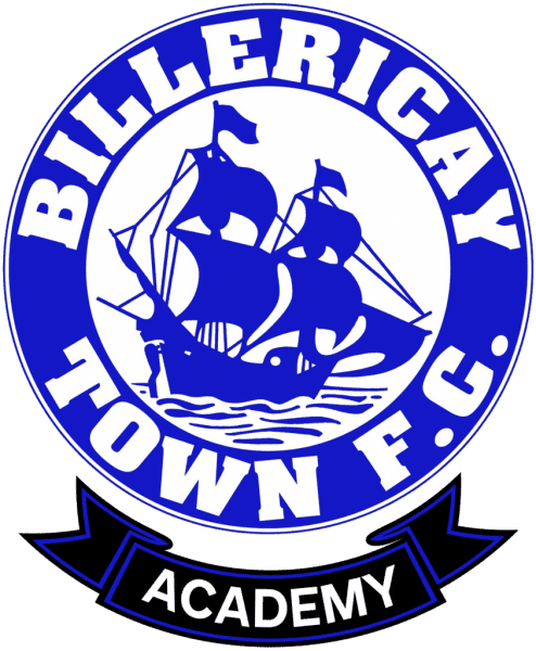 Billericay Town FC Academy - Printed Badge (Included)