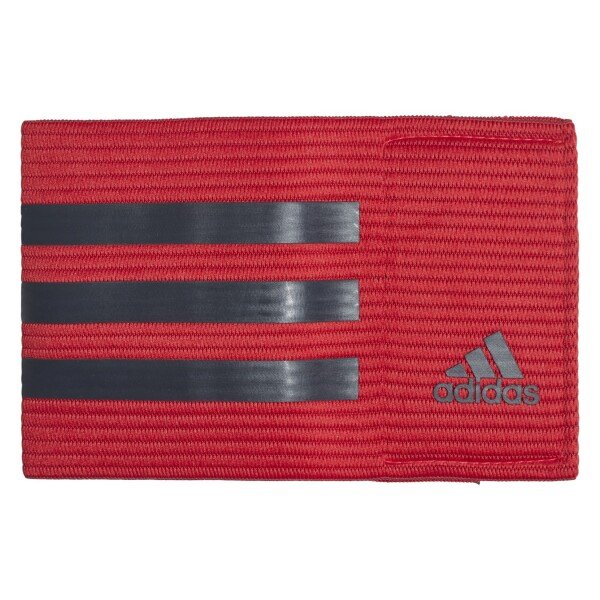Adidas Captains Armband - Scarlet / Dark Grey