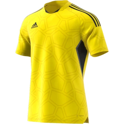 Adidas Condivo 22 Match Jersey - Team Yellow / Black