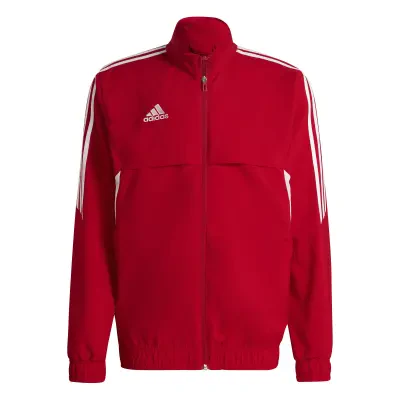Adidas Condivo 22 Presentation Jacket - Team Power Red / White