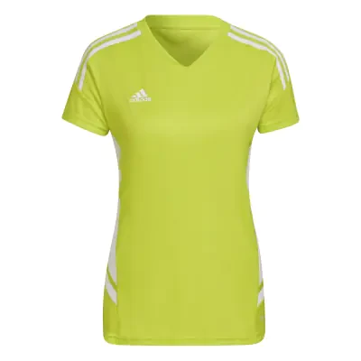Adidas Condivo 22 Womens Jersey - Team Semi Solar Yellow
