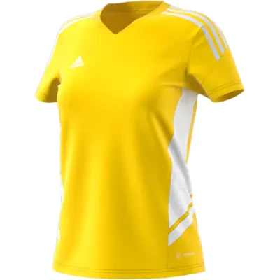 Adidas Condivo 22 Womens Jersey - Team Yellow