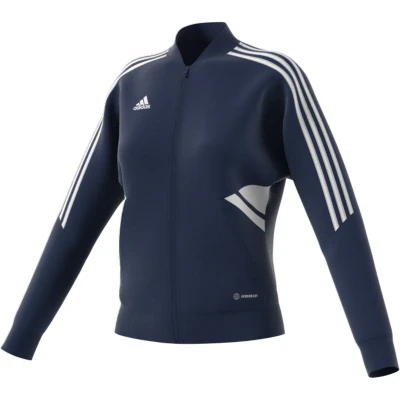 Adidas Condivo 22 Womens Track Jacket - Team Navy Blue / White