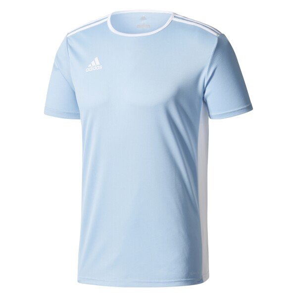 Adidas Entrada 18 Jersey - Clear Blue / White