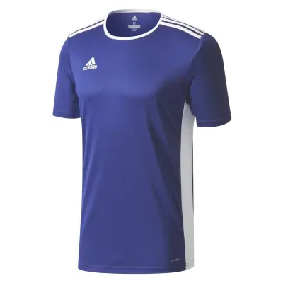 Adidas Entrada 18 Jersey - Dark Blue / White